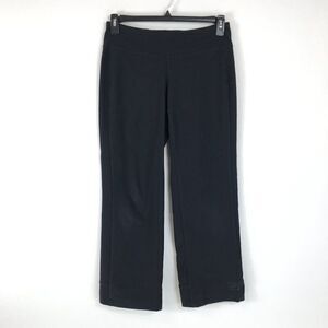 REI Bootcut Yoga Pants Women's Size Small Petite Black Stretch Pocket Activewear